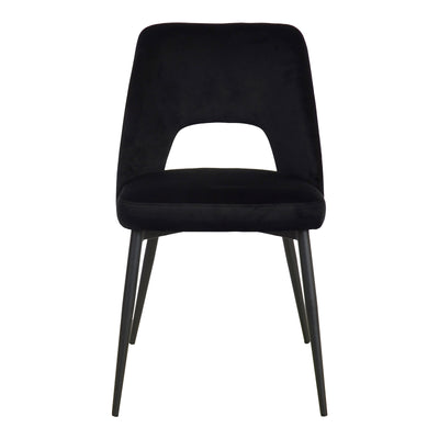 Set masa si scaune Murde Chairs Black, MDF, Negru, D120x75 cm, imagine produs 8