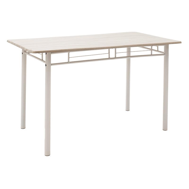 Set masa si scaune Roza, 5 piese, Nuc - Alb - Sonoma - Gri, 120x70x75 cm - Gri