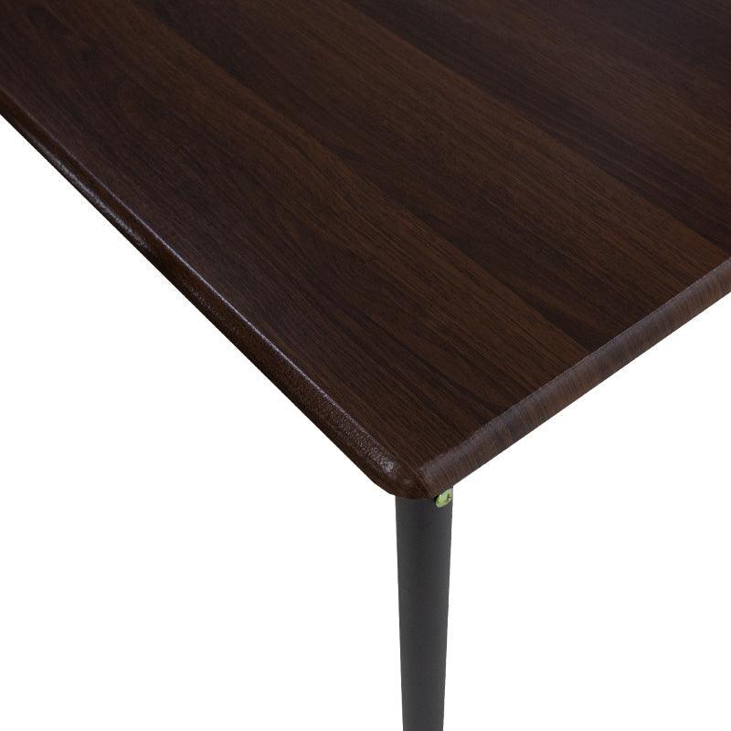 Set masa si scaune Roza, 5 piese, Nuc - Alb - Sonoma - Gri, 120x70x75 cm - Nuc