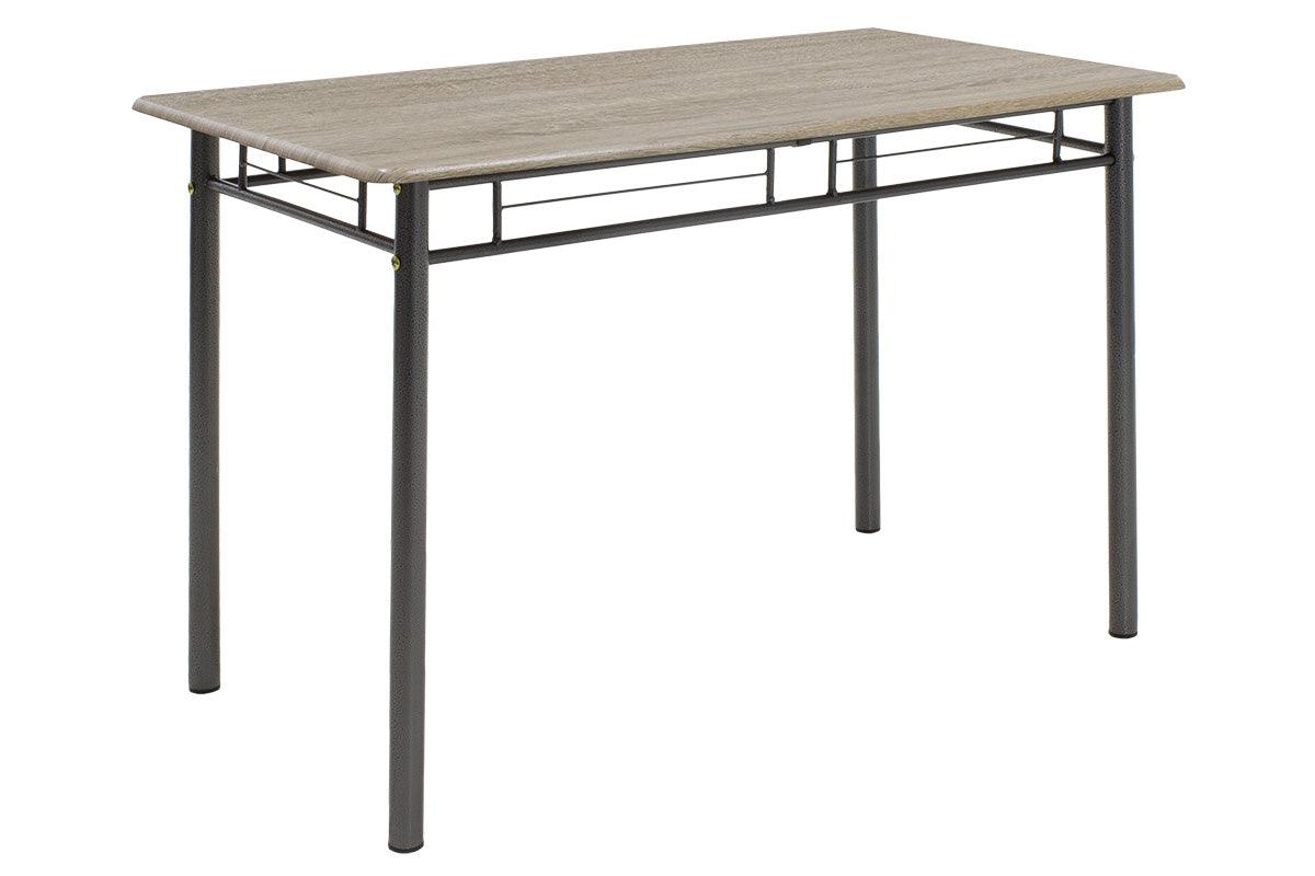Set masa si scaune Roza, 5 piese, Nuc - Alb - Sonoma - Gri, 120x70x75 cm - Sonoma
