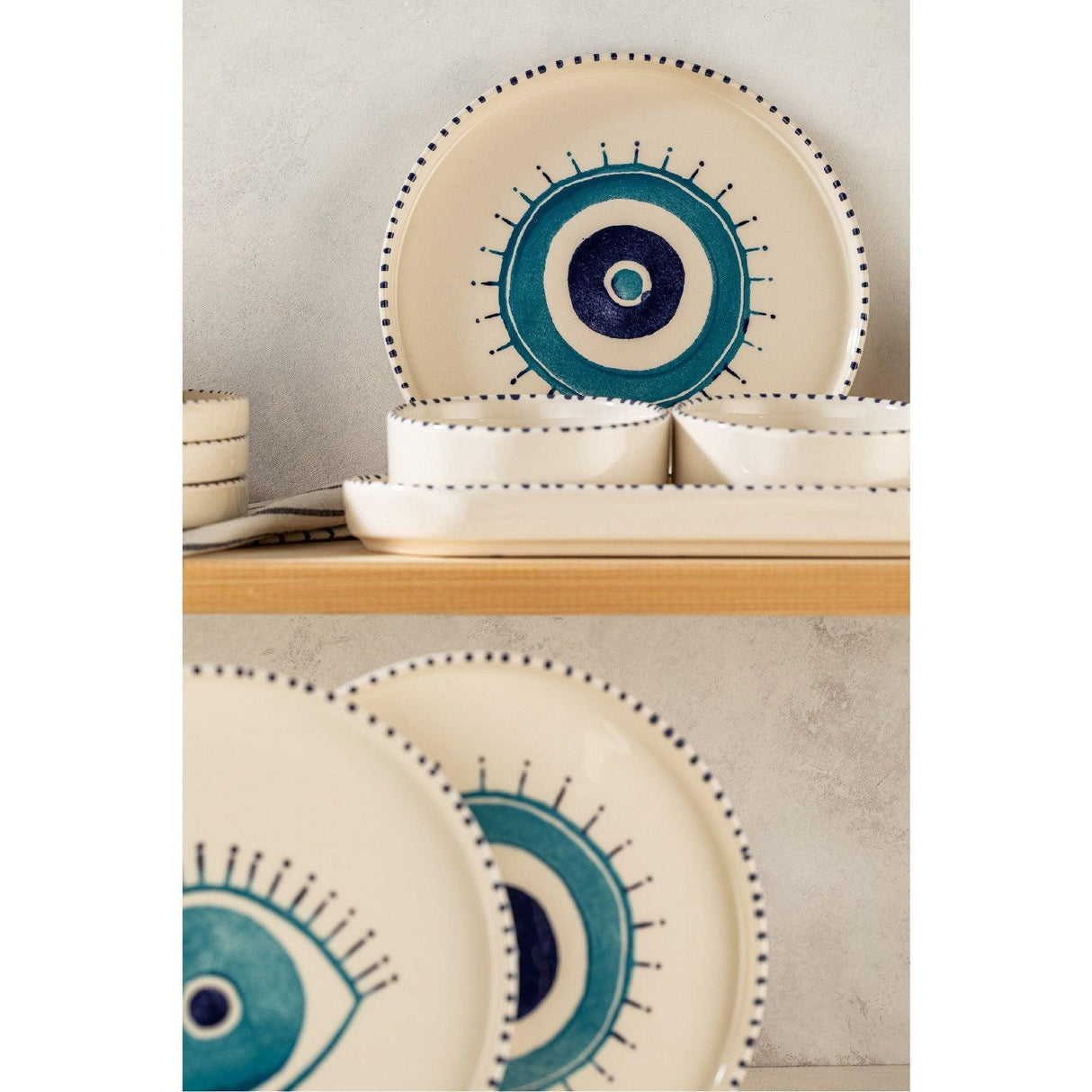 Set mic Dejun Nazar, 14 piese, Multicolor