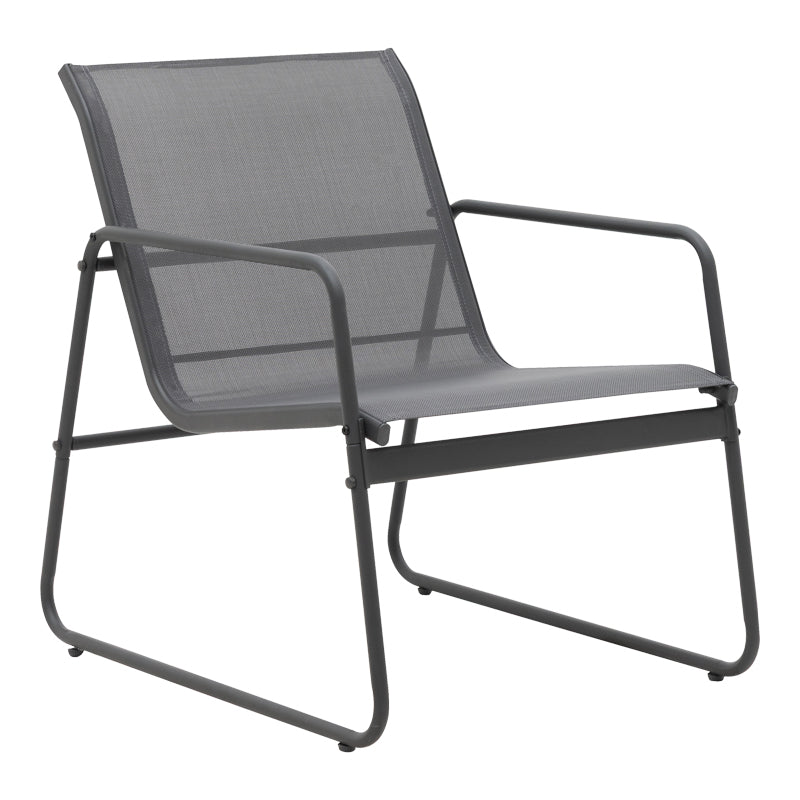 Set mobilier de grădină cu funcție outdoor Veranda, textilenă-metal, Antracit, 200x150x85 cm