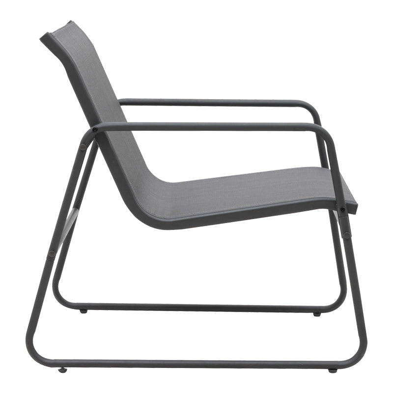 Set mobilier de grădină cu funcție outdoor Veranda, textilenă-metal, Antracit, 200x150x85 cm