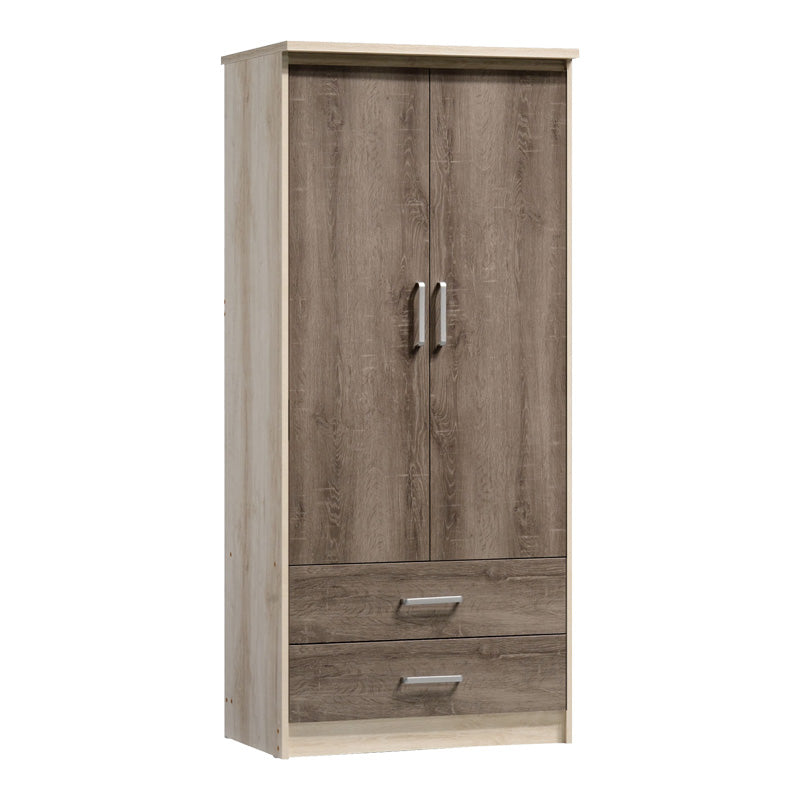 Set mobilier dormitor studentesc Cloud, 3 piese, compact și practic pentru spatii mici, 48x41x41 cm