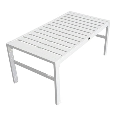 Set Mobilier Grădină cu Perne, Gardenly, Lounge, Aluminium & Bej, Set 4 Piese, 141x69x72 cm, foto produs