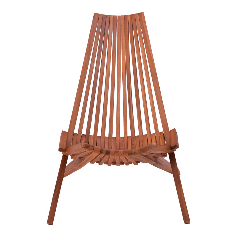 Sezlong de gradina Chaise Boho, Natural, 101x63x80 cm