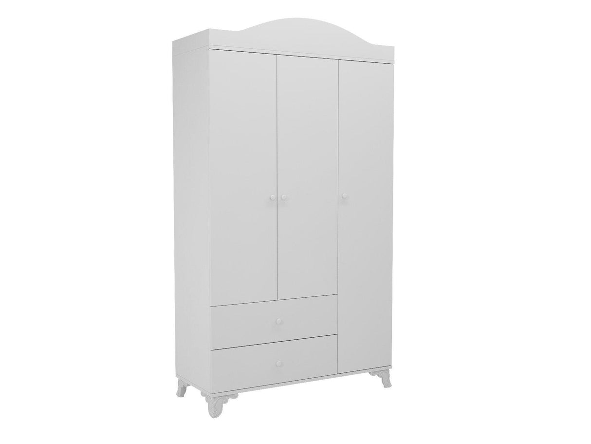 Sifonier Vega - White, Alb, 42x184x105 cm