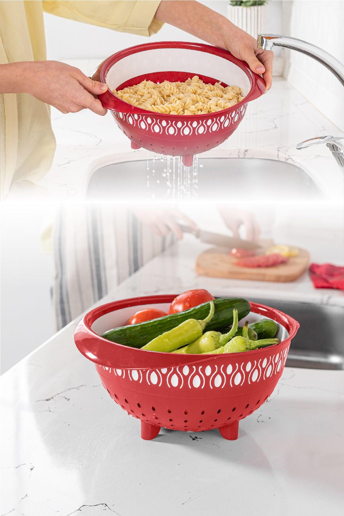 Filtru Strainer BNM-1053 - Red, Roșu, 20x12x20 cm