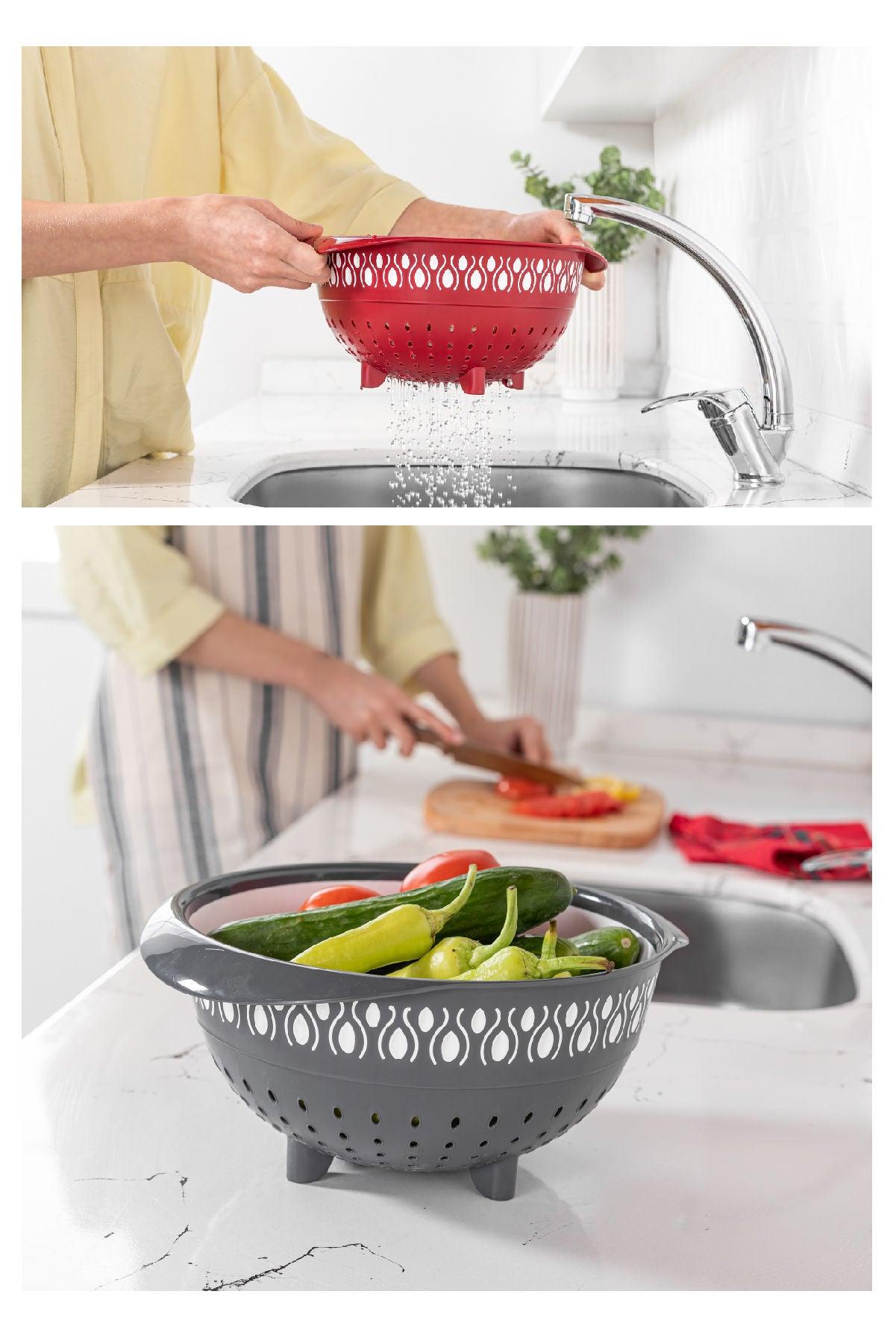 Filtru Strainer BNM-1053 - Red, Roșu, 20x12x20 cm