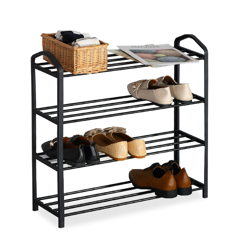 Pantofar Suport Pantofi Ramon 12 Perechi Negru 62x20x62 cm