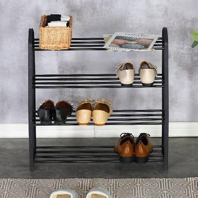 Suport Pantofi Ramon 12 Perechi, Negru, 62x20x62 cm, detaliu produs