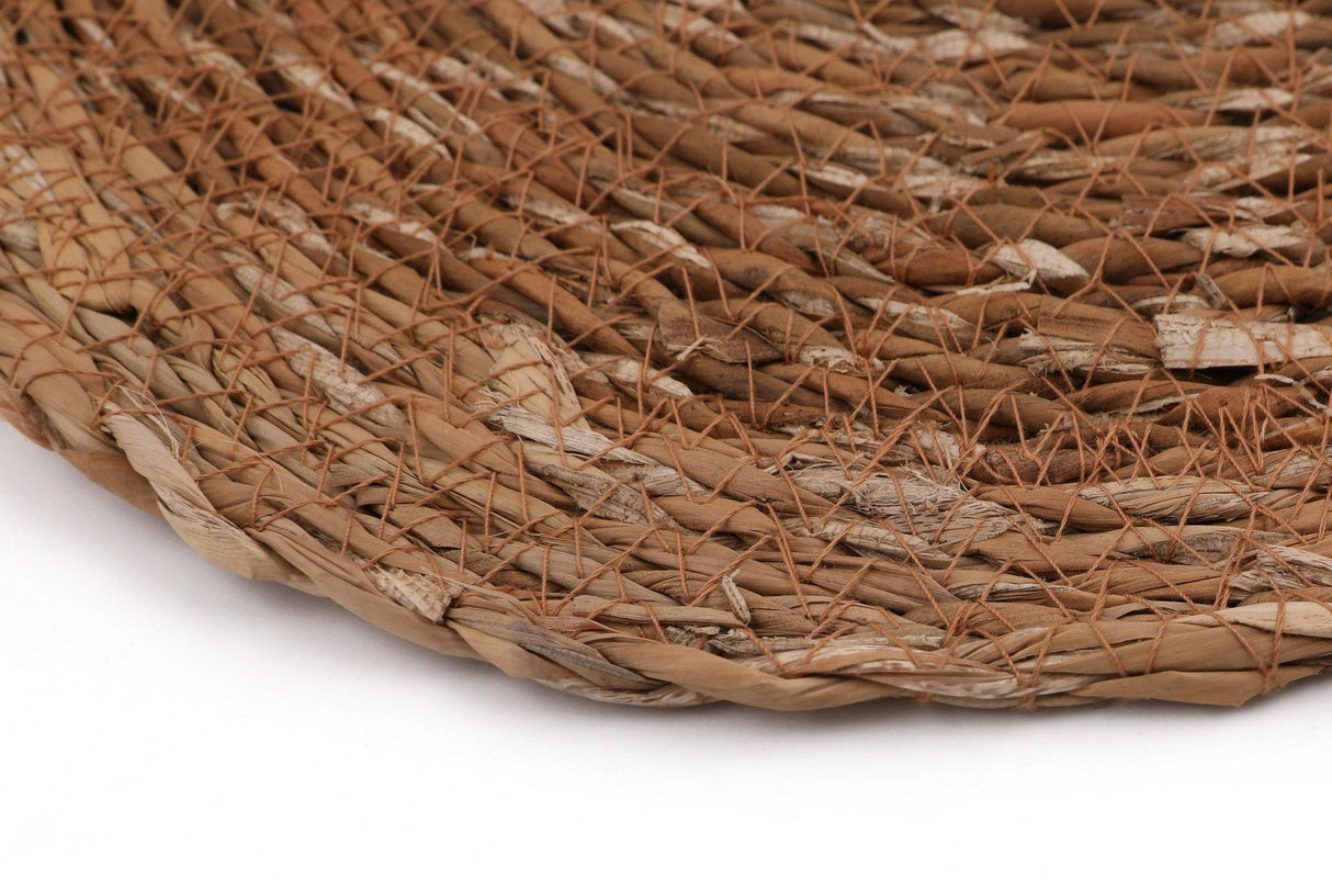 Suport pentru Farfurie din fibre de bambus MLN, Natur, 35x1x35 cm