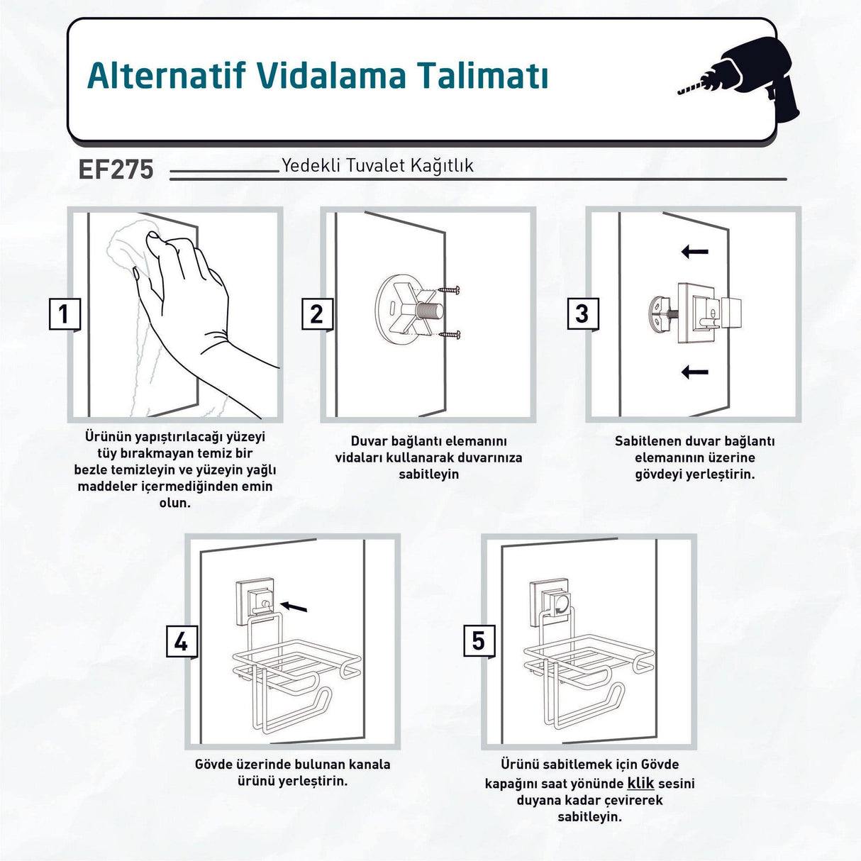 Suport pentru hârtie igienică Toilet Paper Holder Honey 1, Negru, 12.5x14.5x17 cm