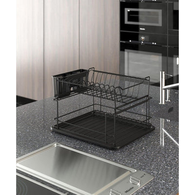 Accesorii Si Ustensile Suport pentru vase, Negru, 30x37x15 cm