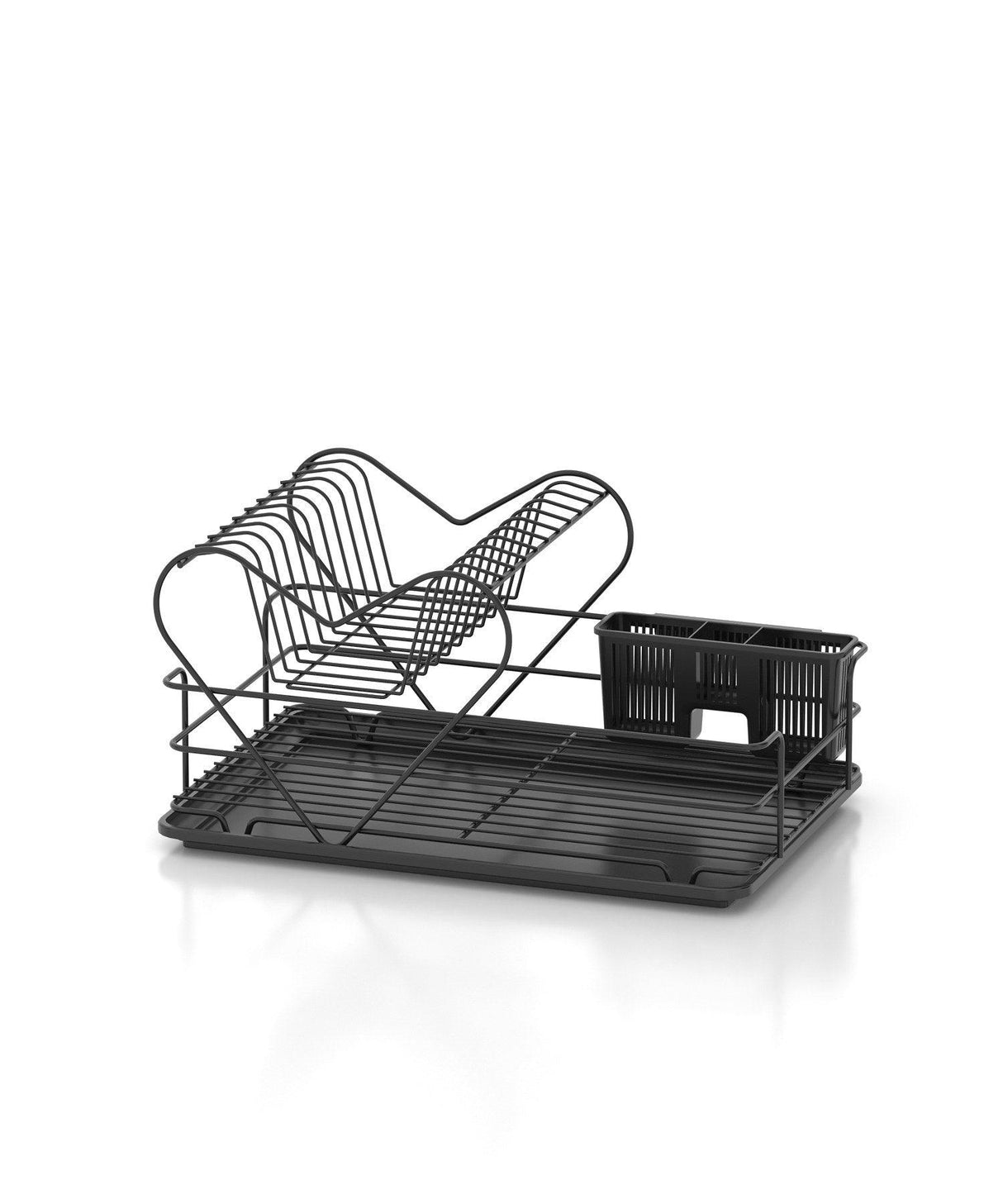 Suport pentru vase KB011, Negru, 49x30x25 cm