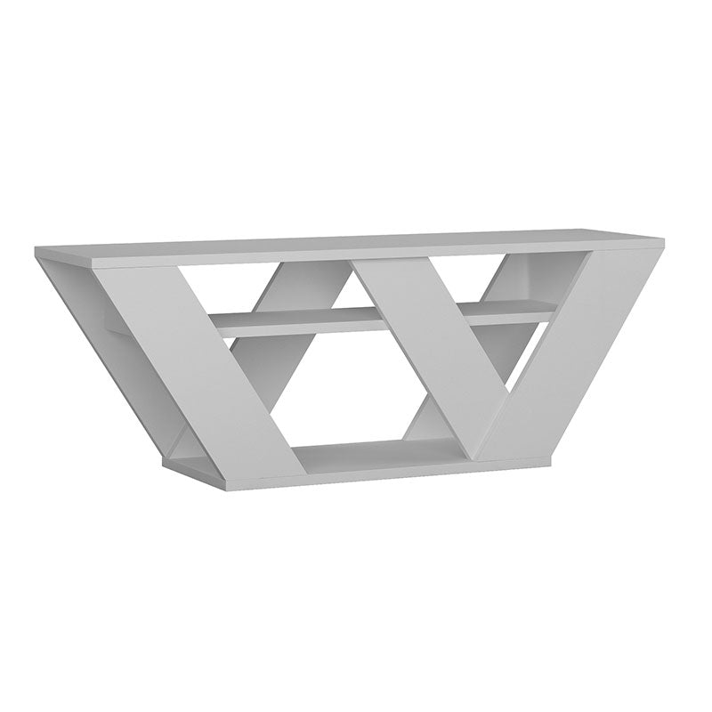 Suport TV Pipralla, Antracit, 110x30x40 cm - Alb
