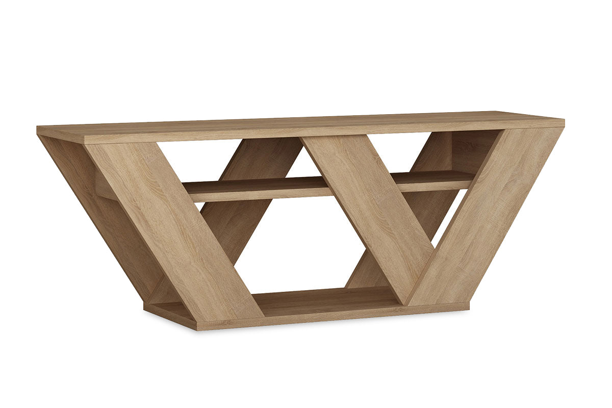 Suport TV Pipralla, Antracit, 110x30x40 cm - Stejar