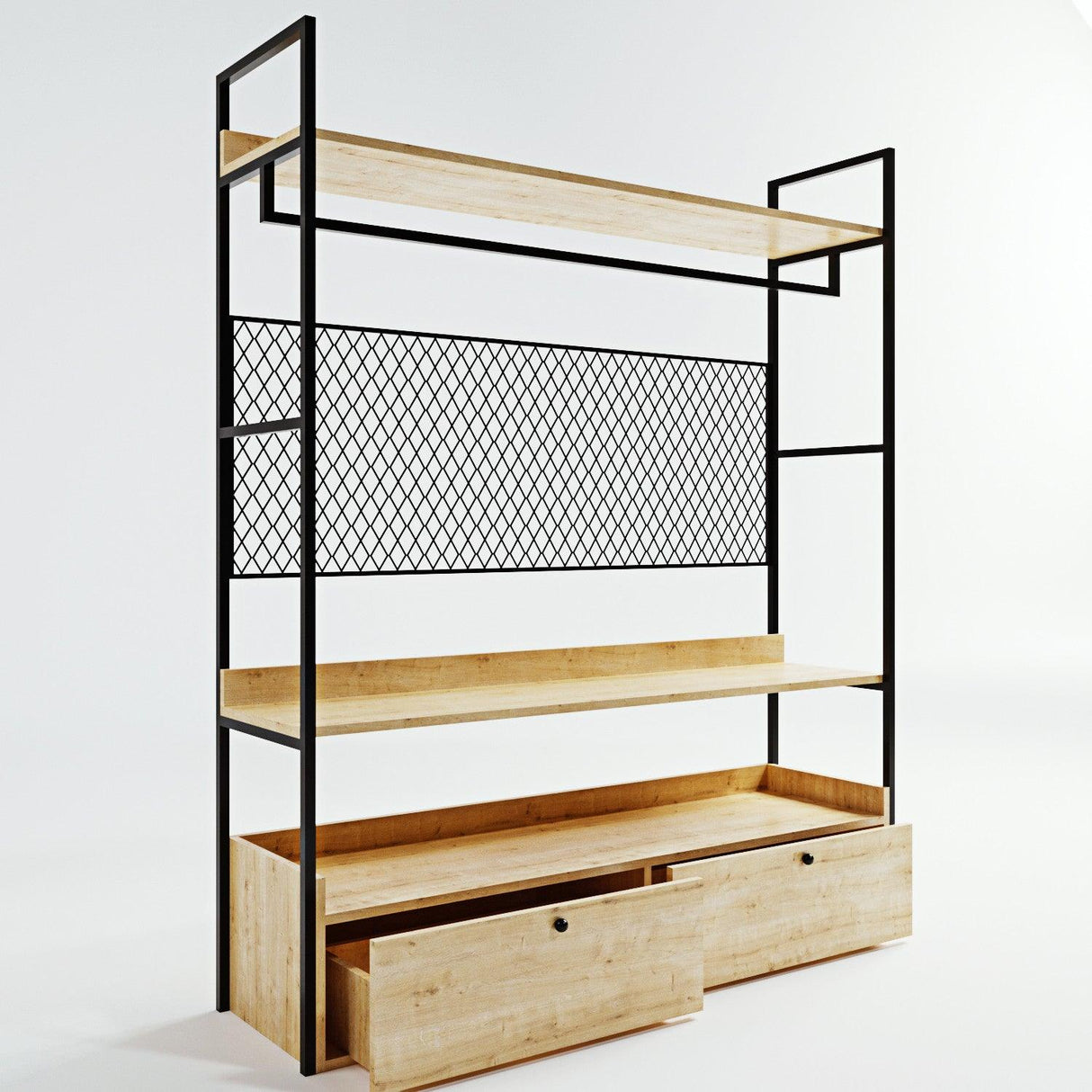 Suport/Stander Umerase Trend Fileli L605, Crem, 42x180x150 cm