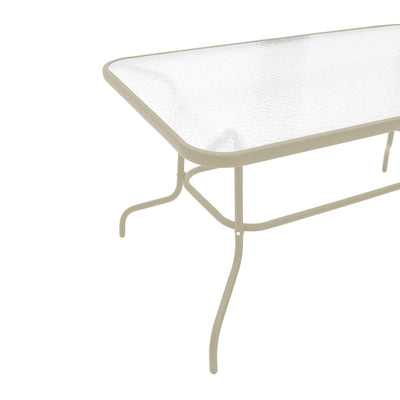 Tabel din metal cu pahar de șampanie Valor, Auriu, 110x60x70 cm, detaliu produs
