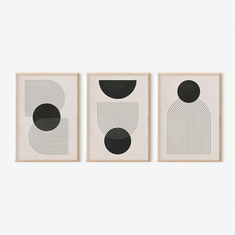 Tablou Caldra, Triptic, Pânză, 33x48 cm