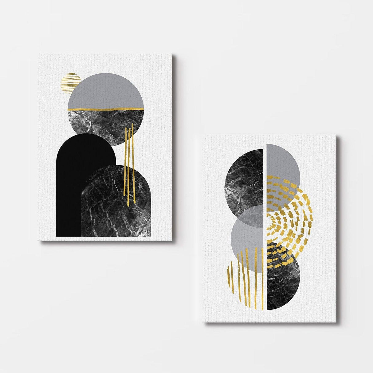 Tablou Canvas (2 bucăți) 2KNV4269, Multicolor, 110x70 cm