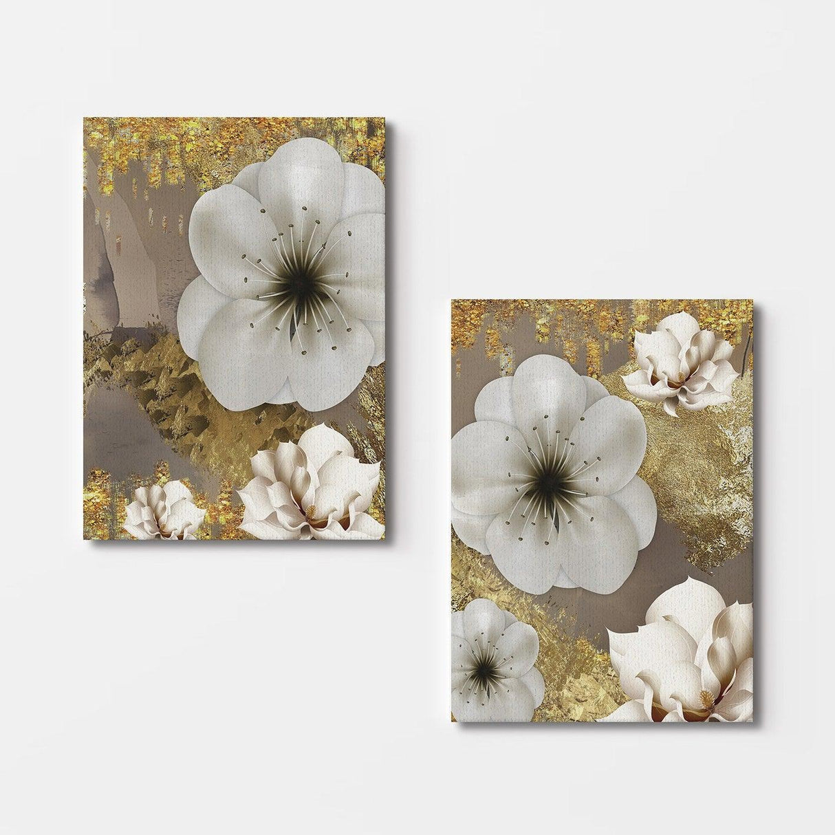 Tablou Canvas (2 bucăți) 2KNV4324, Multicolor, 110x70 cm