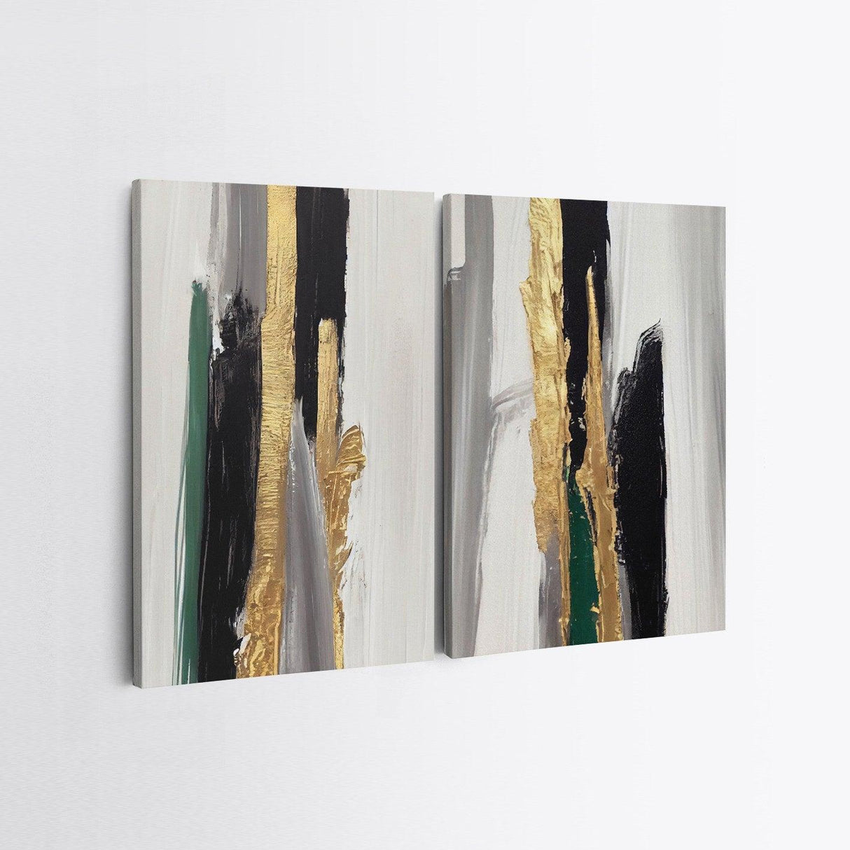 Tablou Canvas (2 bucăți) 2KNV4345, Multicolor, 110x70 cm