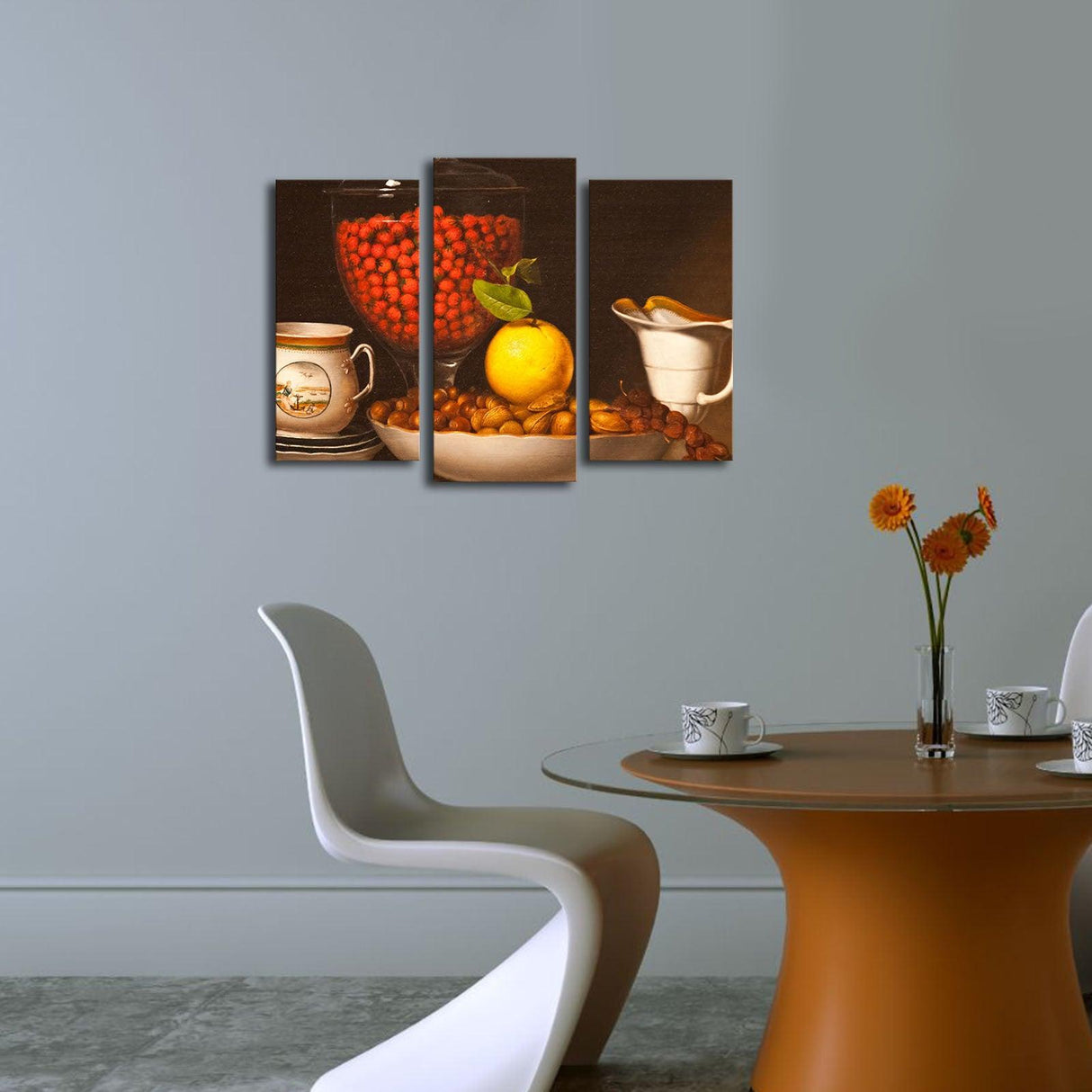 Tablou Canvas cu Led Bucatarie, Multicolor, 66 x 45 cm