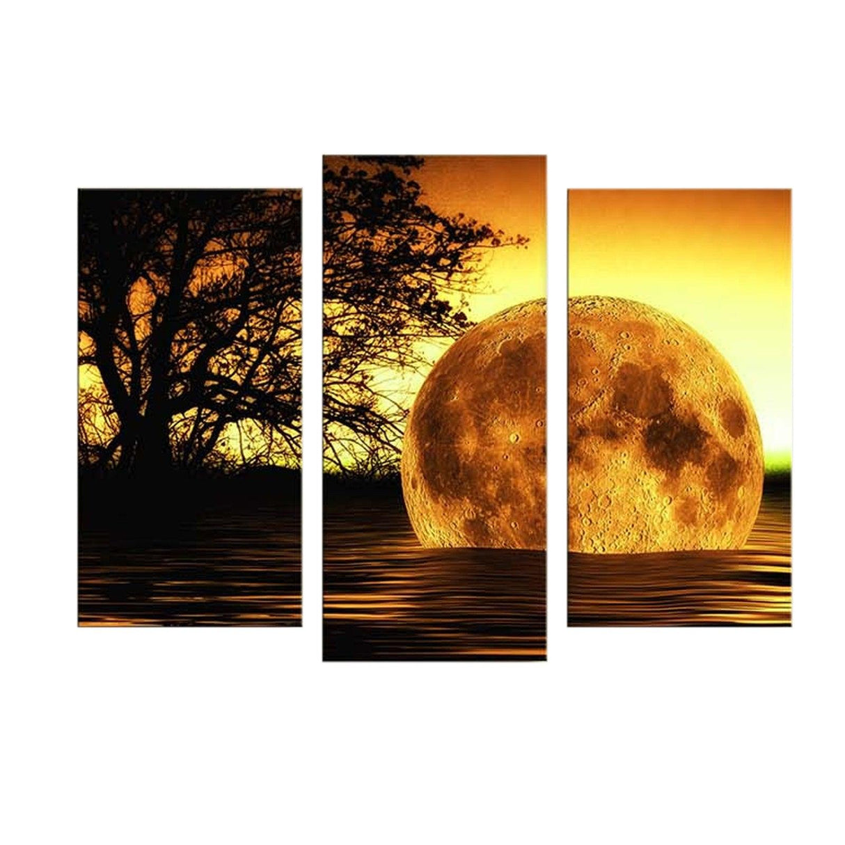 Tablou Canvas cu Led Meteor, Multicolor, 66 x 45 cm