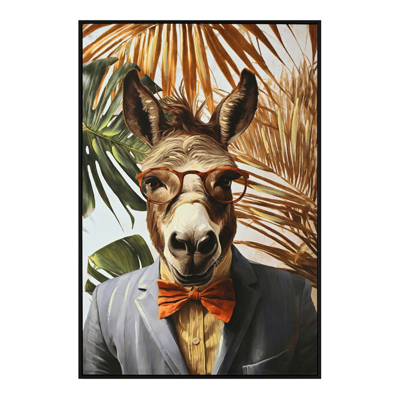 Tablou Canvas Decorativ Asilas, Pânza, Multicolor, 62x92 cm