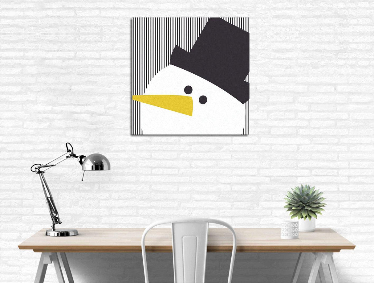 Tablou Canvas pe pânză KC184, Multicolor, 45x45 cm