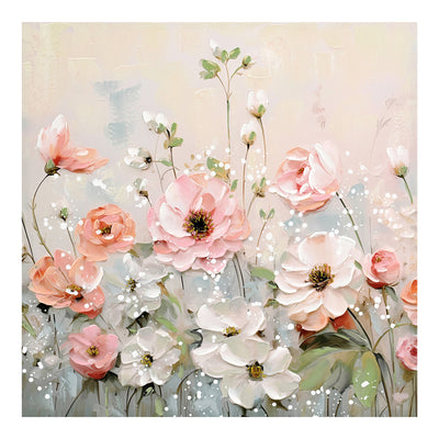 Tablou canvas Rozy I 80x80 cm