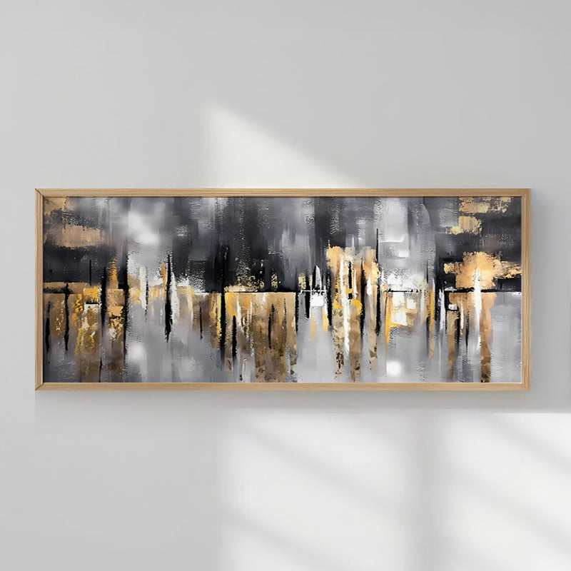 Tablou cu rama Goldery, Multicolor, 120x2x50 cm