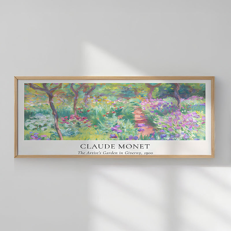 Tablou decorativ Trezon, Cu ramă, Multicolor, 120x50 cm