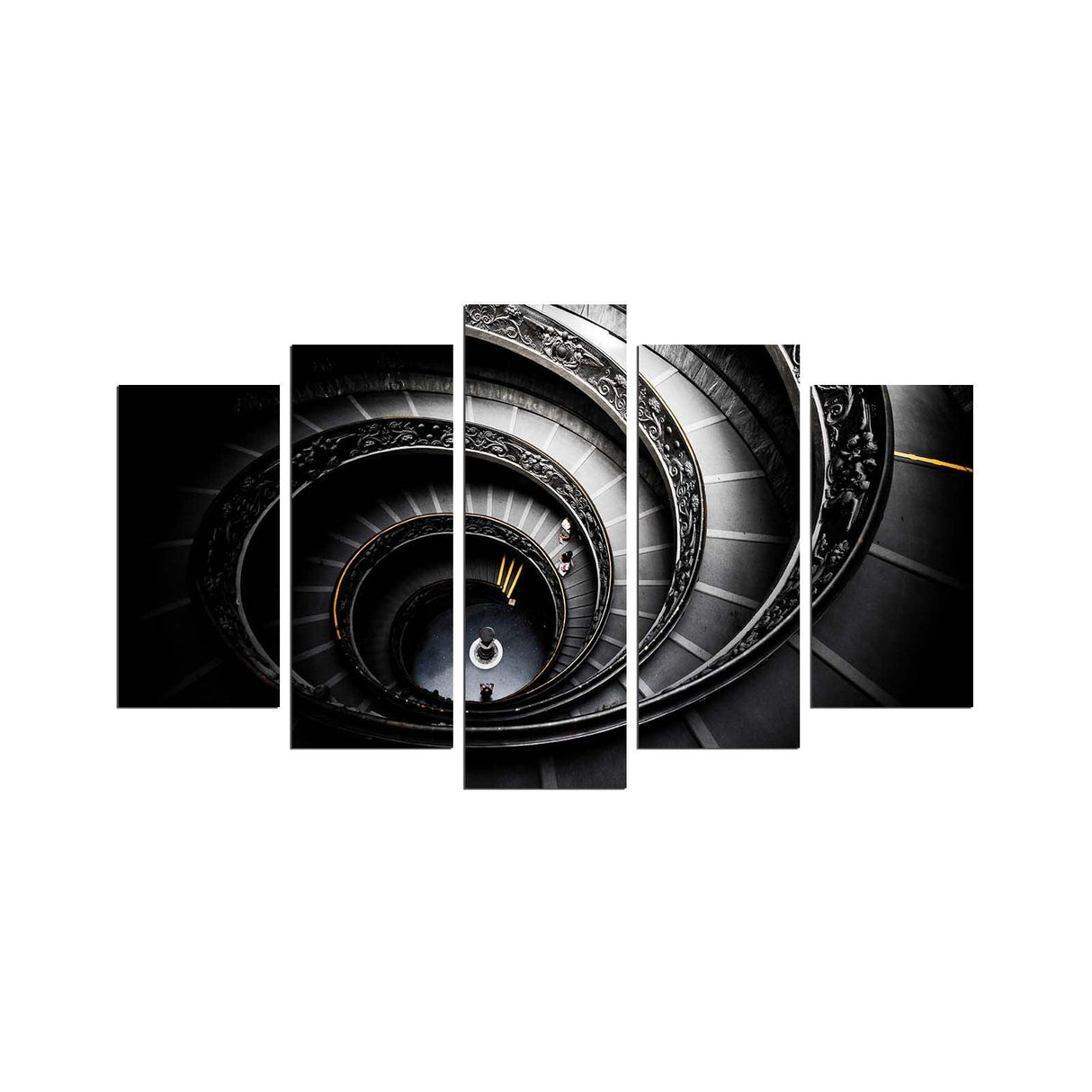 Tablou MDF ( 5 buc ) Inception, Multicolor, 60x110 cm