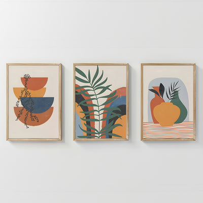 Tablou triptic Alenza, Cadru, 33x48 cm
