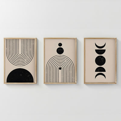 Tablou triptic Aregon, 33x48 cm