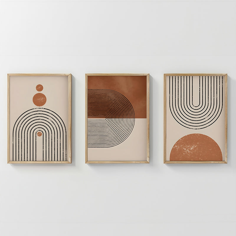 Tablou triptic Herela, Lemn, 33x48 cm
