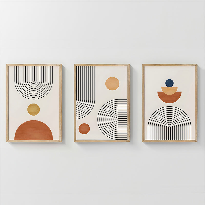 Tablou triptic Lenda, Cadru, 33x48 cm