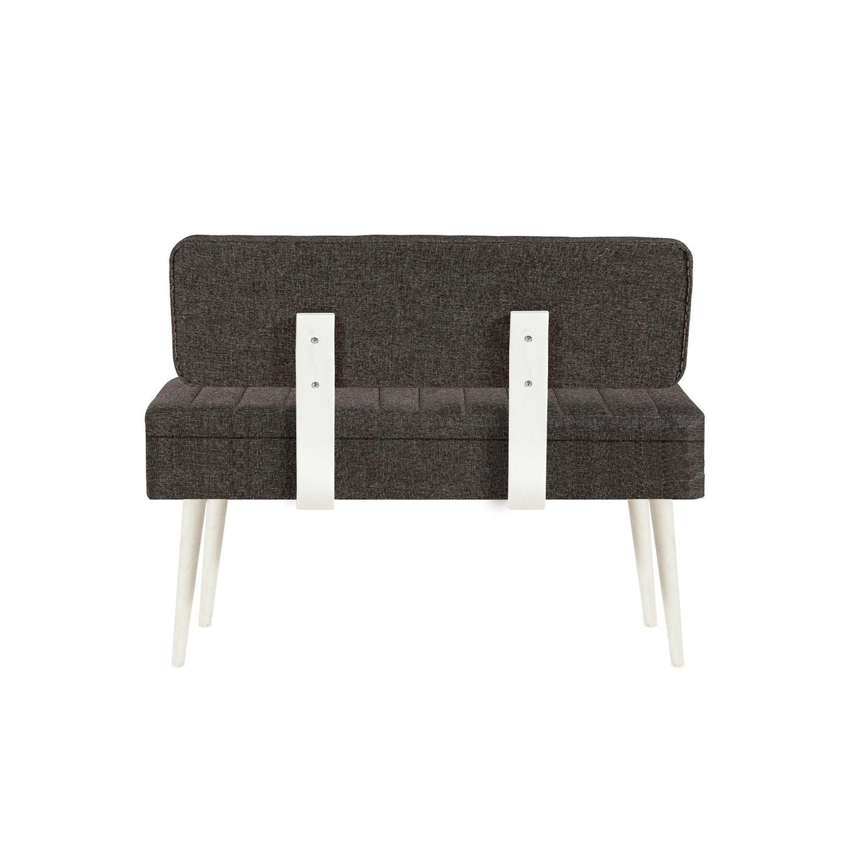 Taburet Banca Bucatarie Bench, 110x83x47 cm - Stejar Antracit