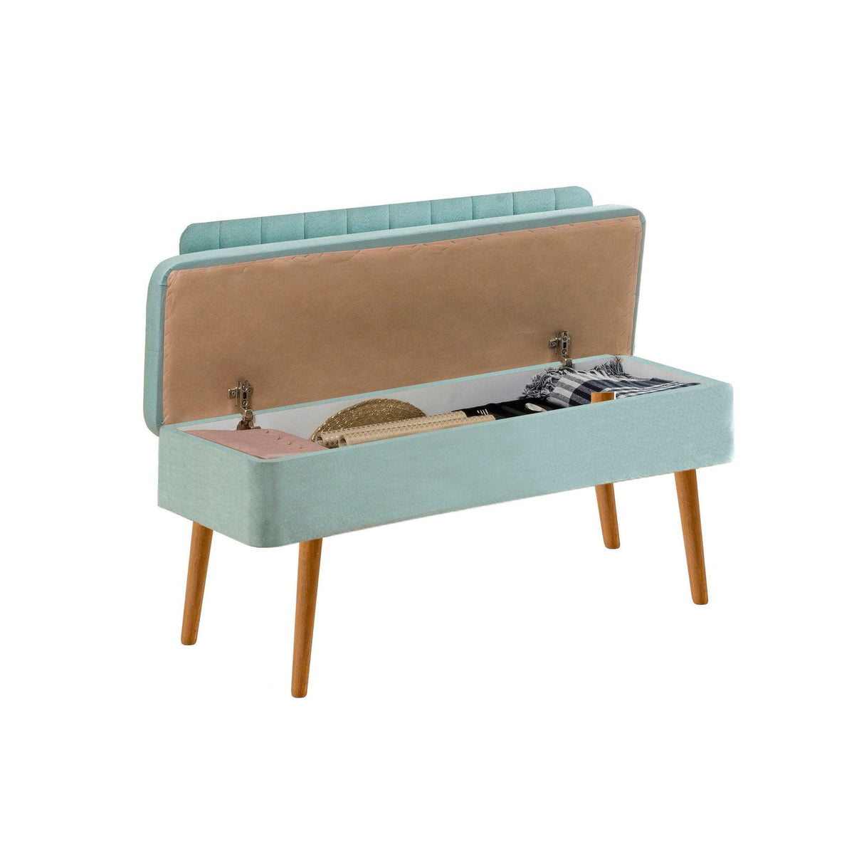 Taburet Banca Bucatarie Bench, 110x83x47 cm - Verde