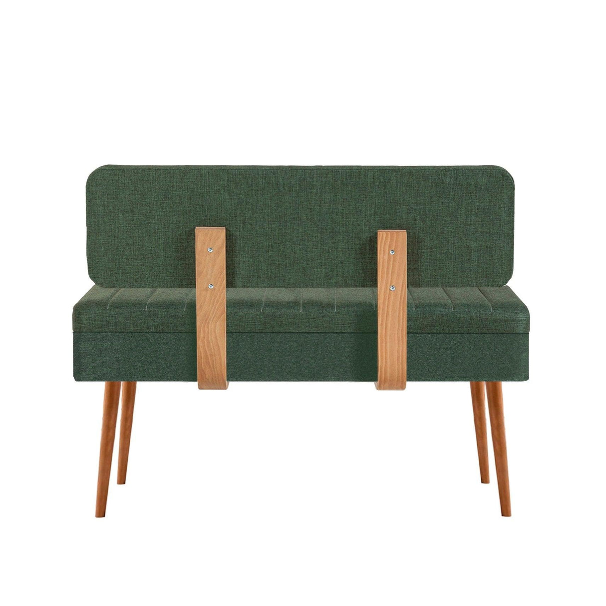 Taburet Banca Bucatarie Bench, 110x83x47 cm - Verde inchis