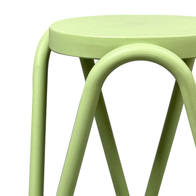 Taburet ergonomic Serzona, Mint, Polipropilena, Verde, 27x45 cm, imagine suplimentara