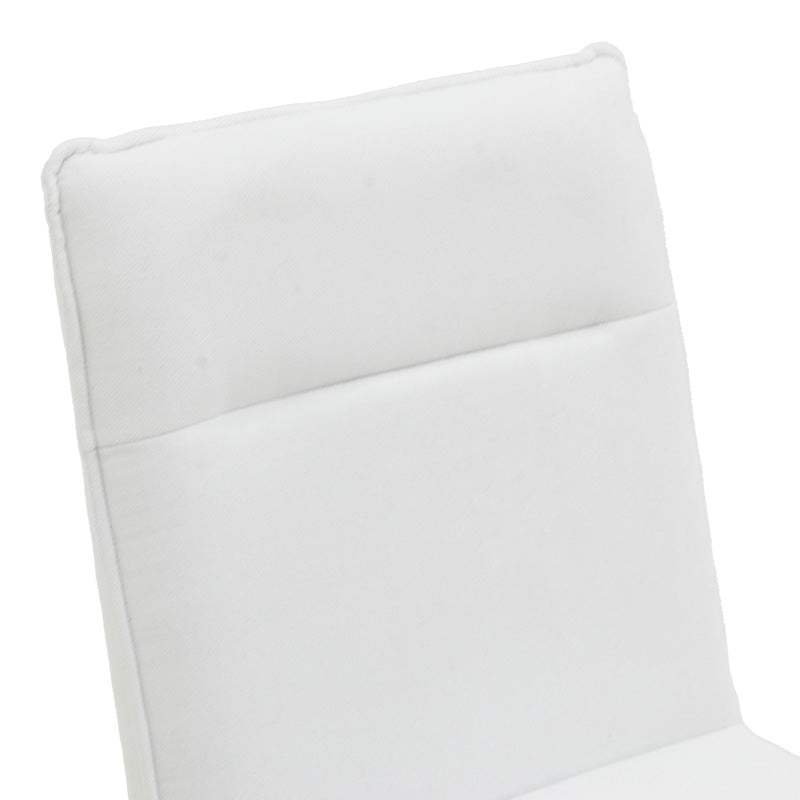 Scaun de bar Essential, stofa si metal, 53x64x107 cm - Bej