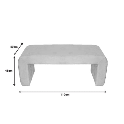 Taburet Gagga, Verde, 110x40x45 cm, imagine suplimentara