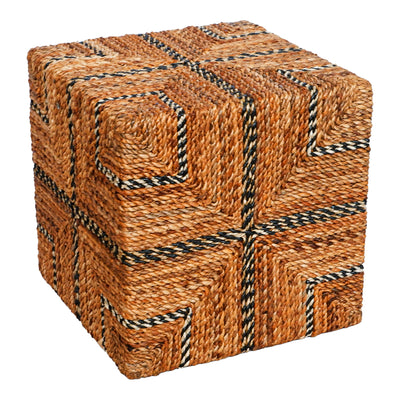 Scaun De Bar Taburet Lerkmon Boho Natural 40x40x40 cm