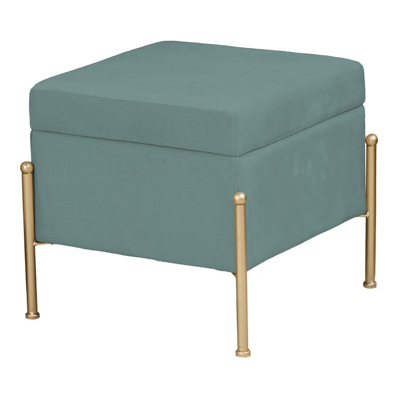 Taburet cu spatiu depozitare Panton 40x40x36.5 cm - Verde