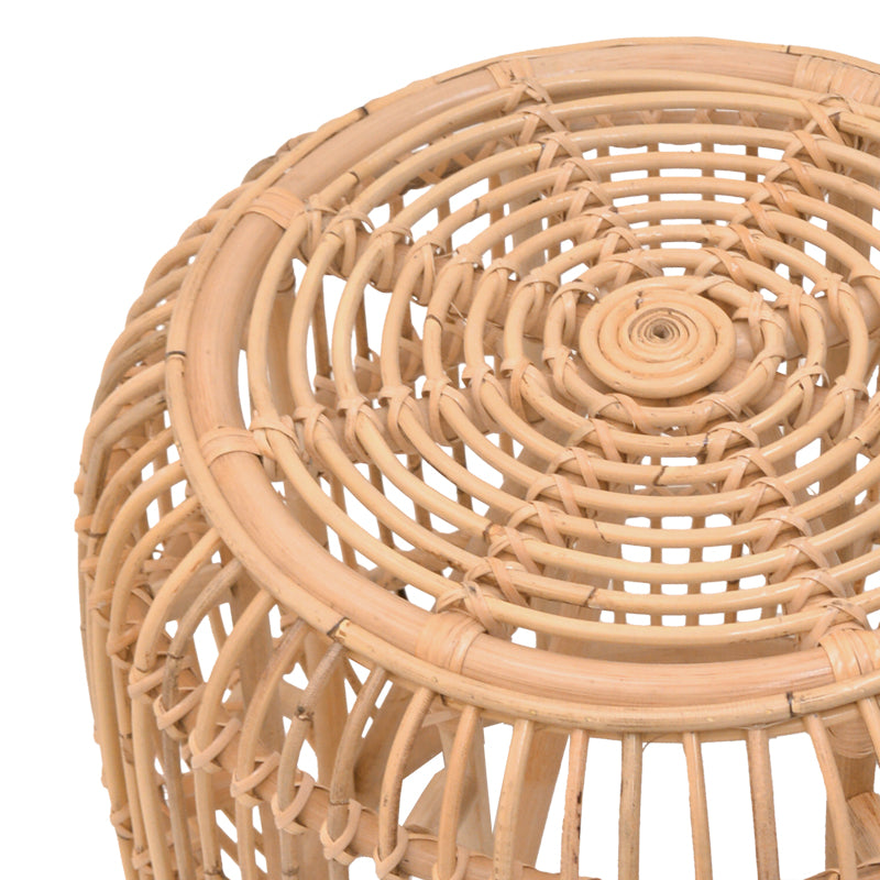 Taburet Rajesty Boho, Natural, 60x60x46 cm