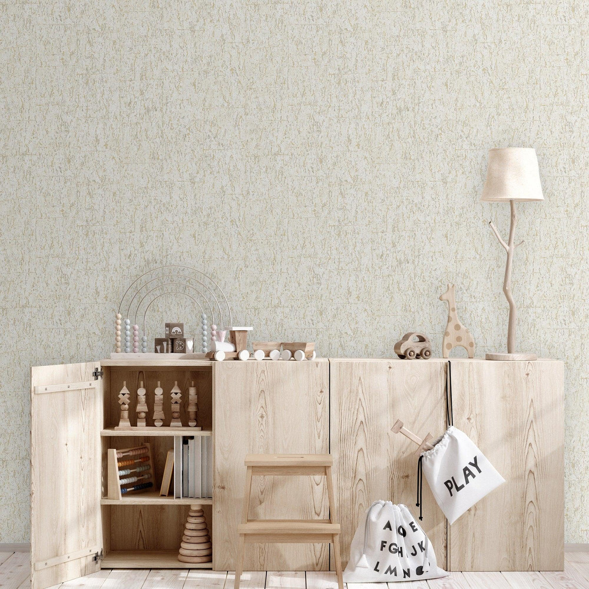 Tapet Gold Drops 4701, Bej-Auriu, 1.06 m x 10 m