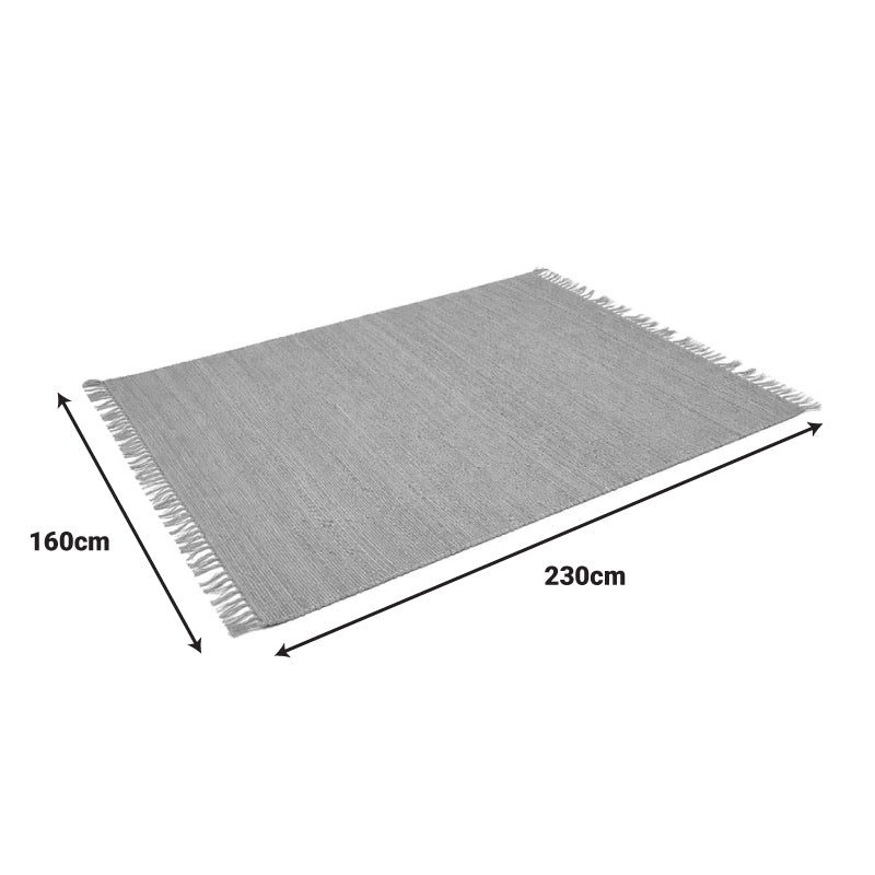 Teppe jute covor, Natural, 230x160 cm